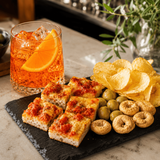 Aperitivo con stuzzichini €5